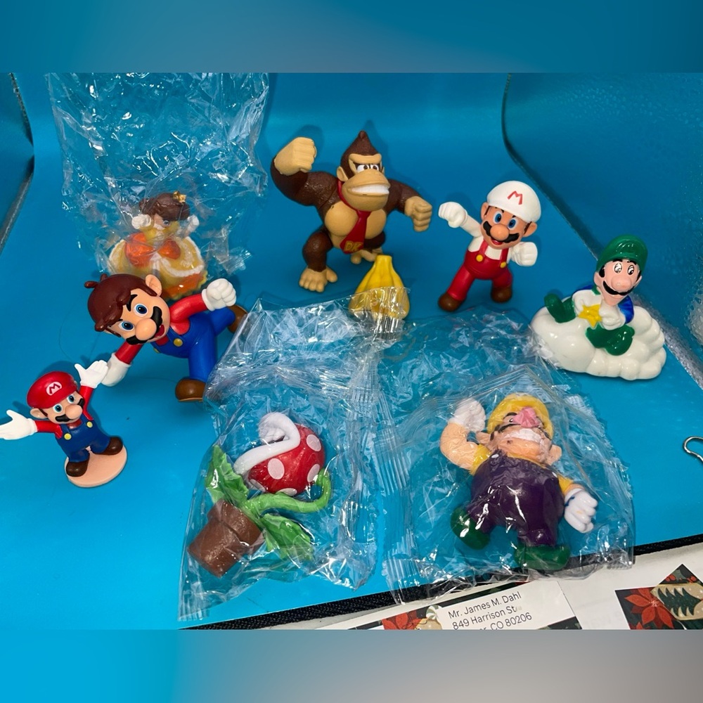 Super Mario Brothers Figure Lot Bundle Nintendo